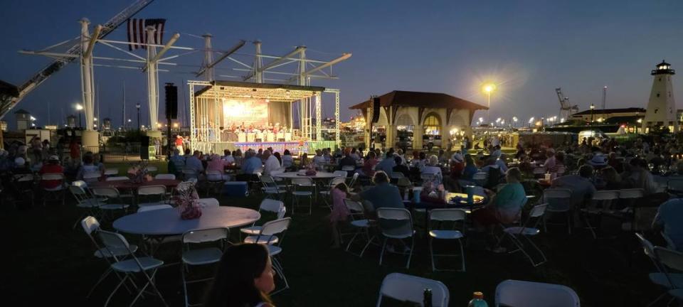 Gulf Coast Symphony plays a free Memorial Day Weekend concert at Jones Park in Gulfport Saturday. A salute to the military is a favorite during the performance with the songs from each branch of service.