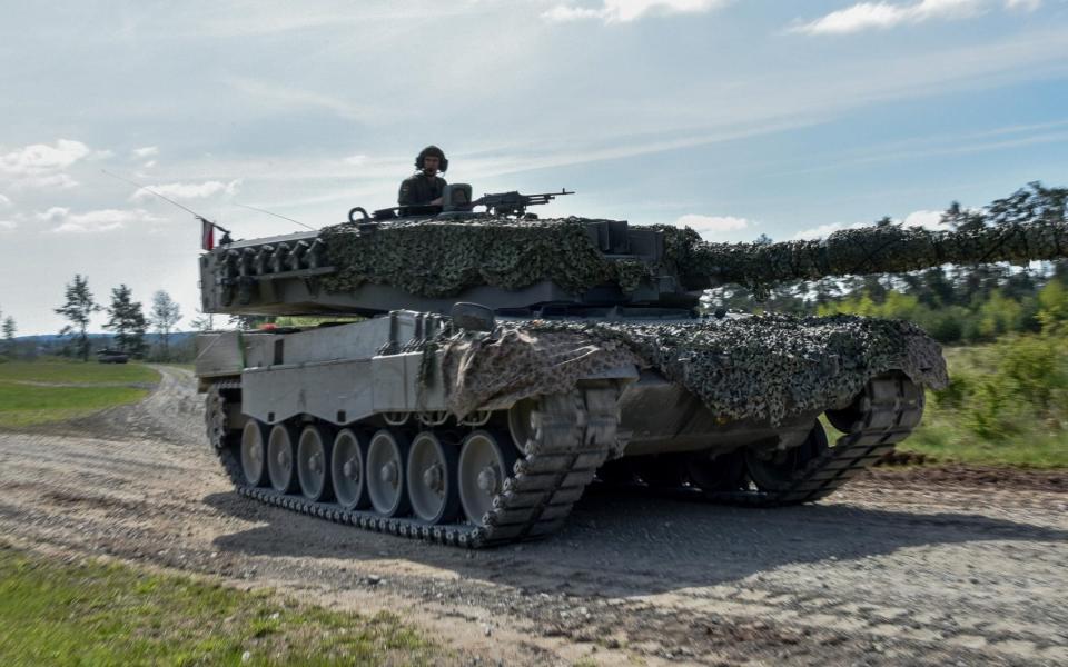 Leopard 2A4 tank