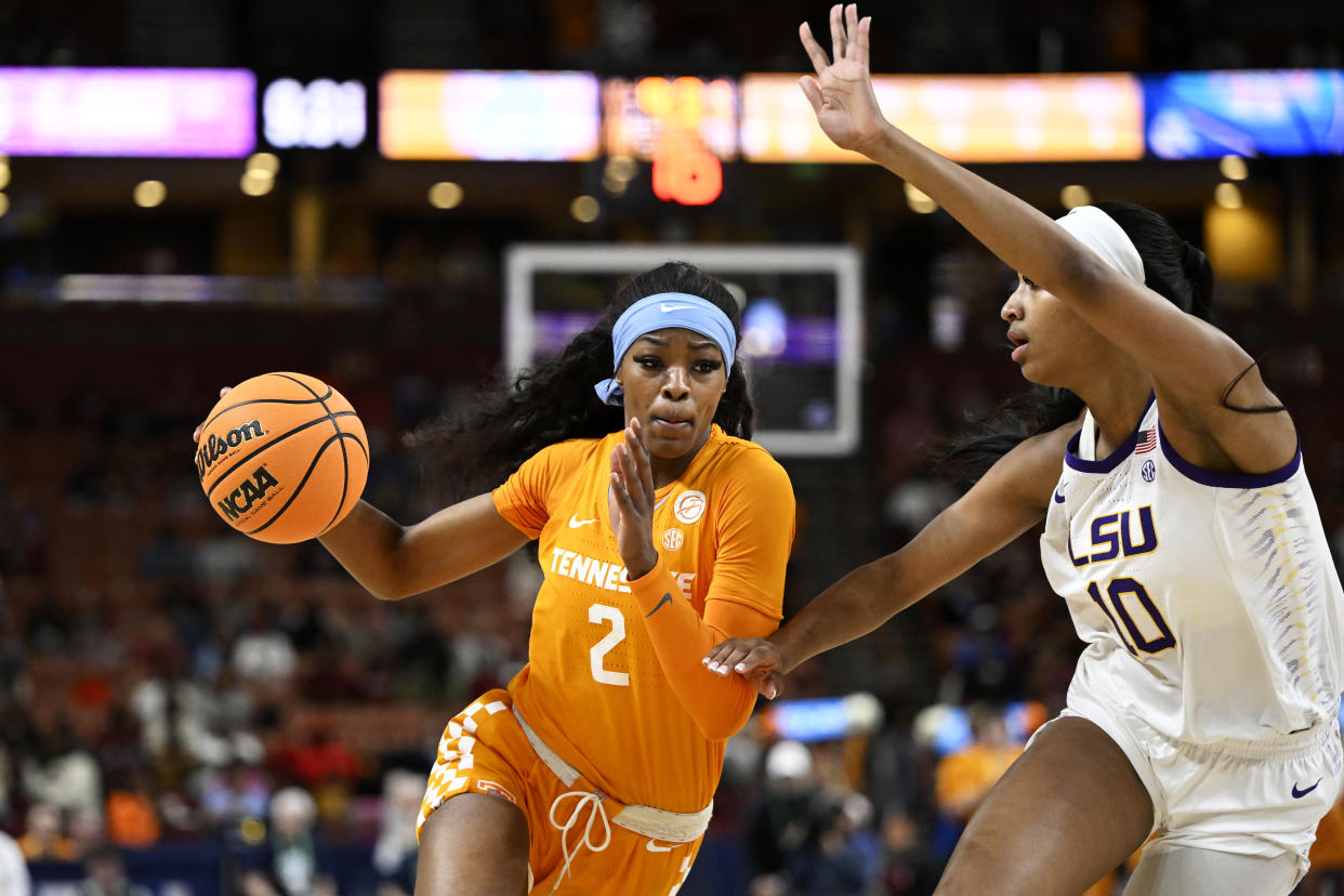 Tennessee's Rickea Jackson returned for a fifth year and is expected to be dominant again. (Photo by Eakin Howard/Getty Images)