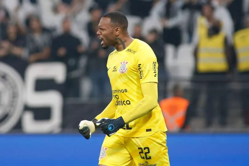 Corinthians goalkeeper Carlos Miguel