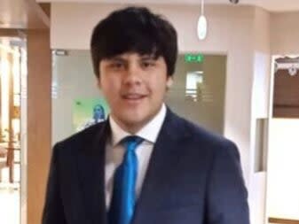 Suleman Dawood had recently completed his first year of studies at Strathclyde Business School (AP)