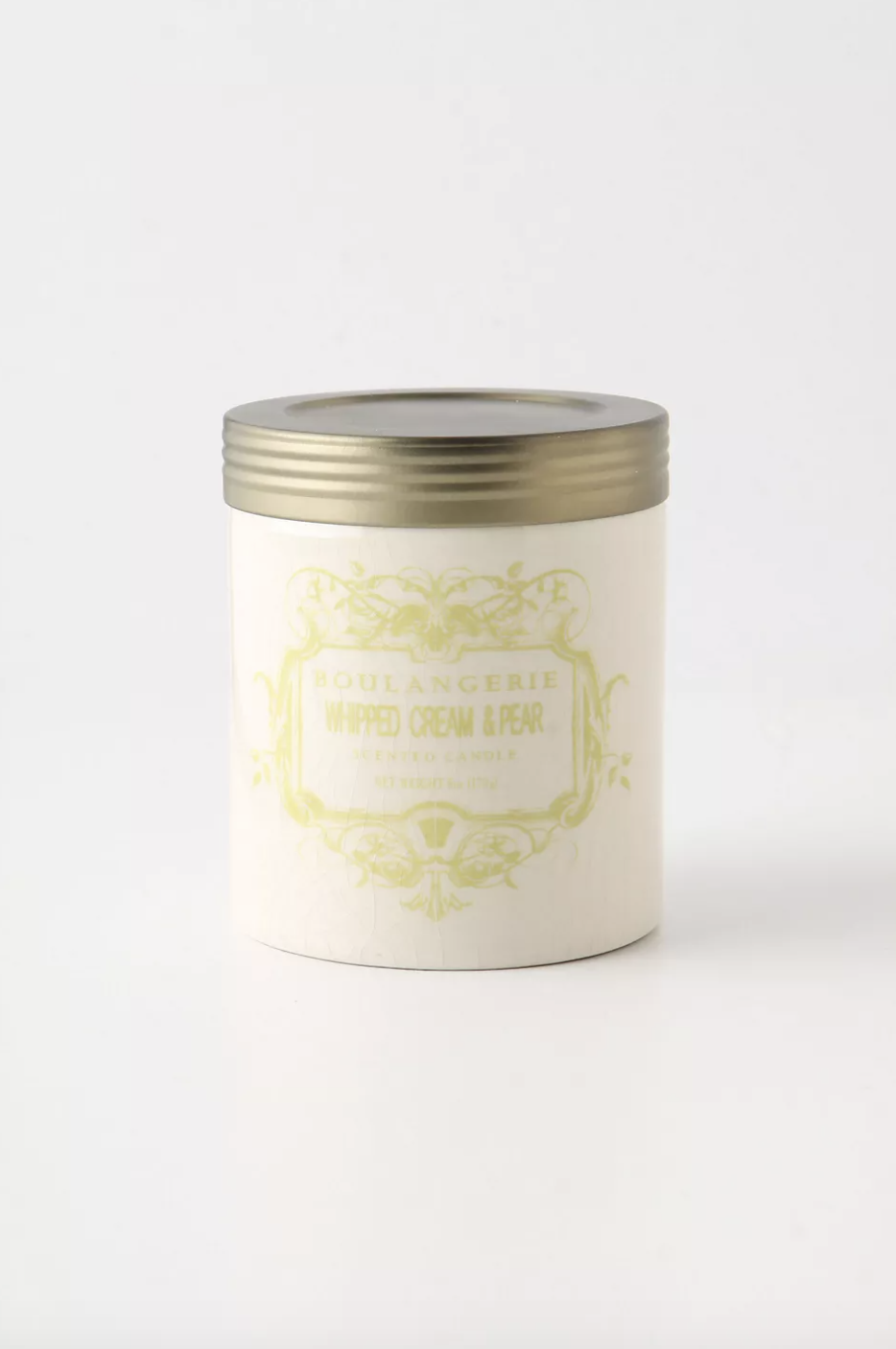 4) Boulangerie Jar Candle in Whipped Cream & Pear