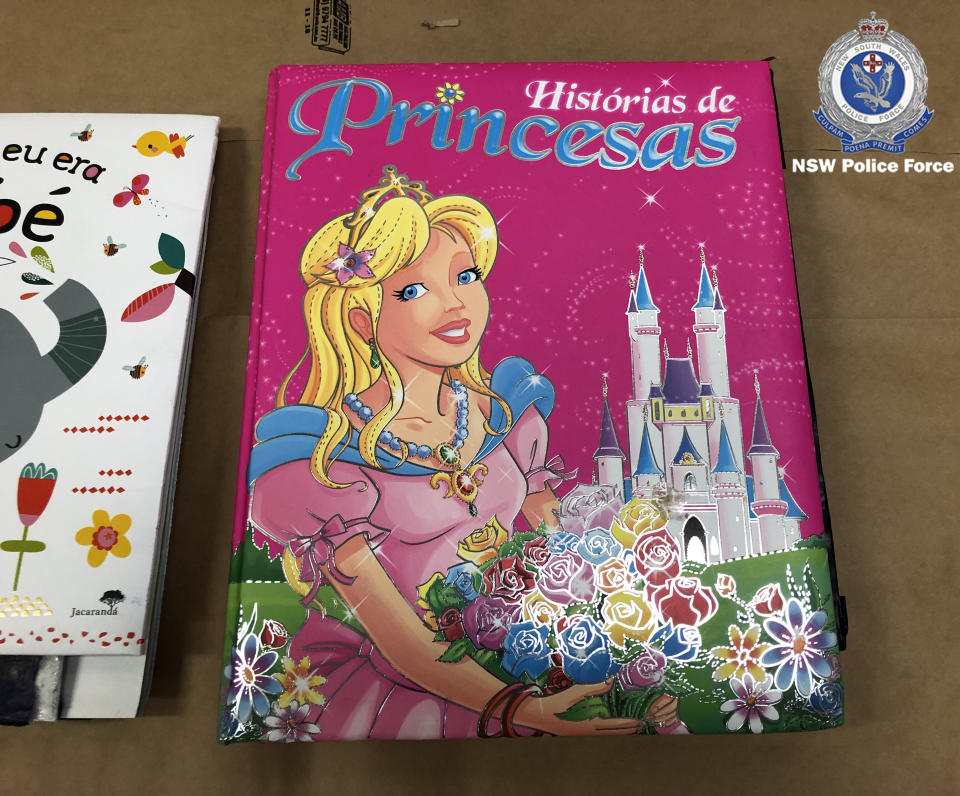Vaucluse man charged in Sydney after cocaine found in children's books. Source: NSW Police