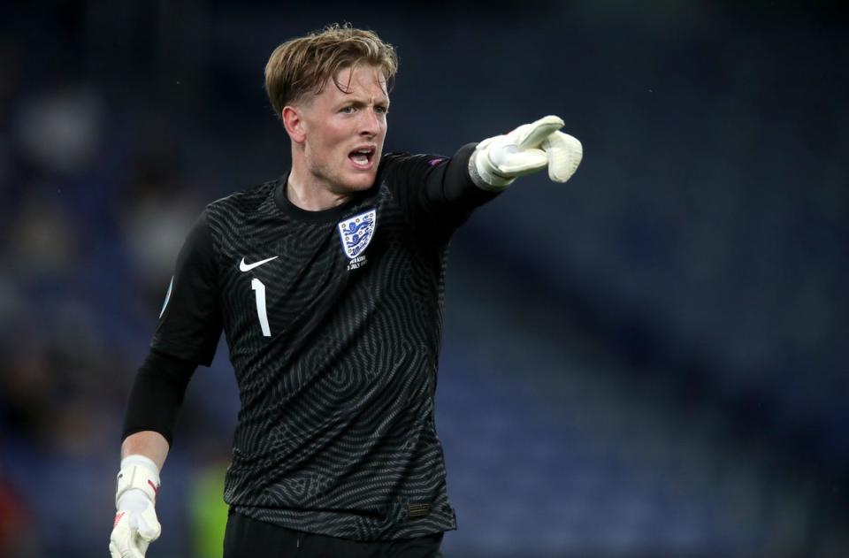 England goalkeeper Jordan Pickford (Nick Potts/PA) (PA Wire)