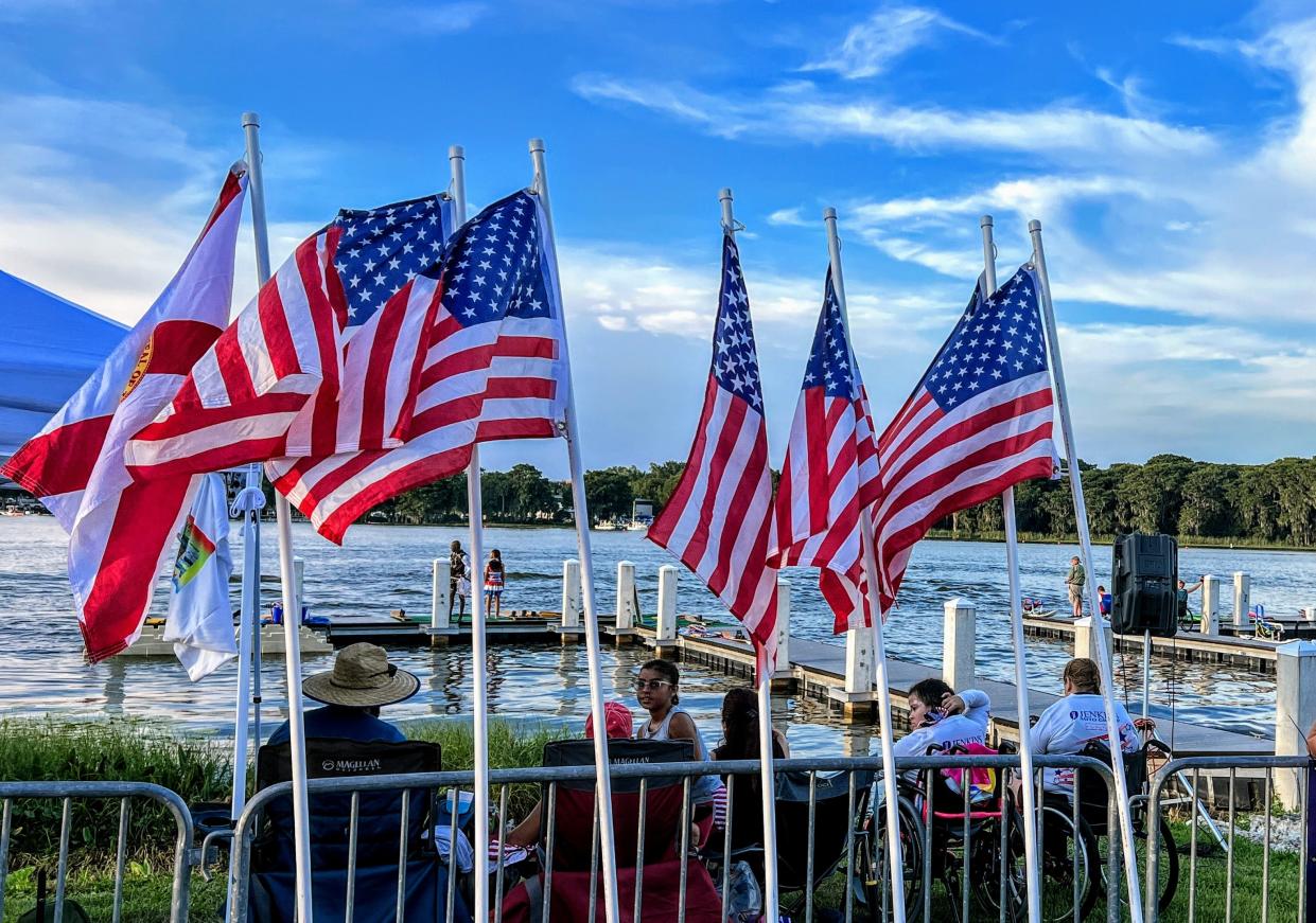 Celebrate Fourth of July with a water ski show on the banks of Lake Harris in Leesburg.