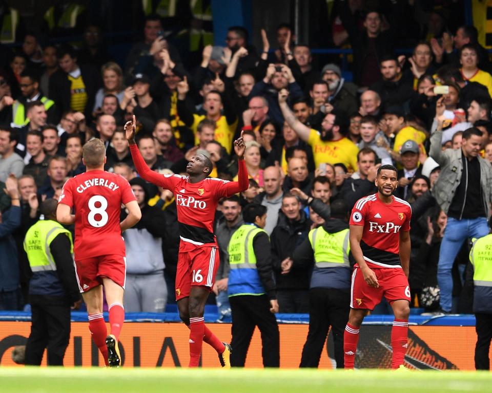 Chelsea beat Watford 4-3 in their last encounter: Getty