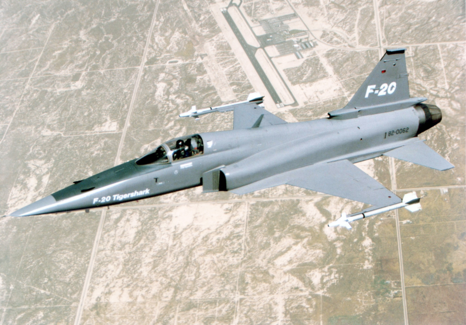 1982: Northrop F-20 Tigershark