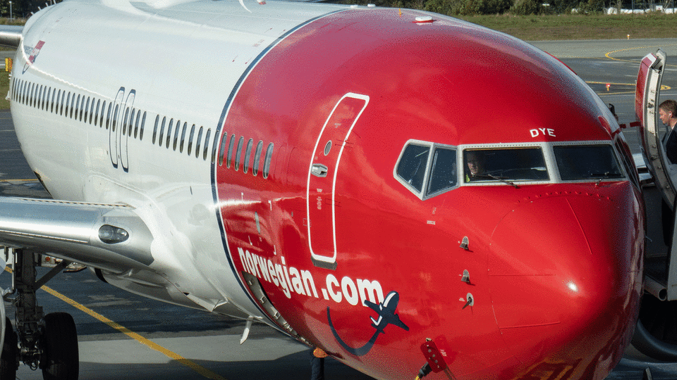 Norwegian plane