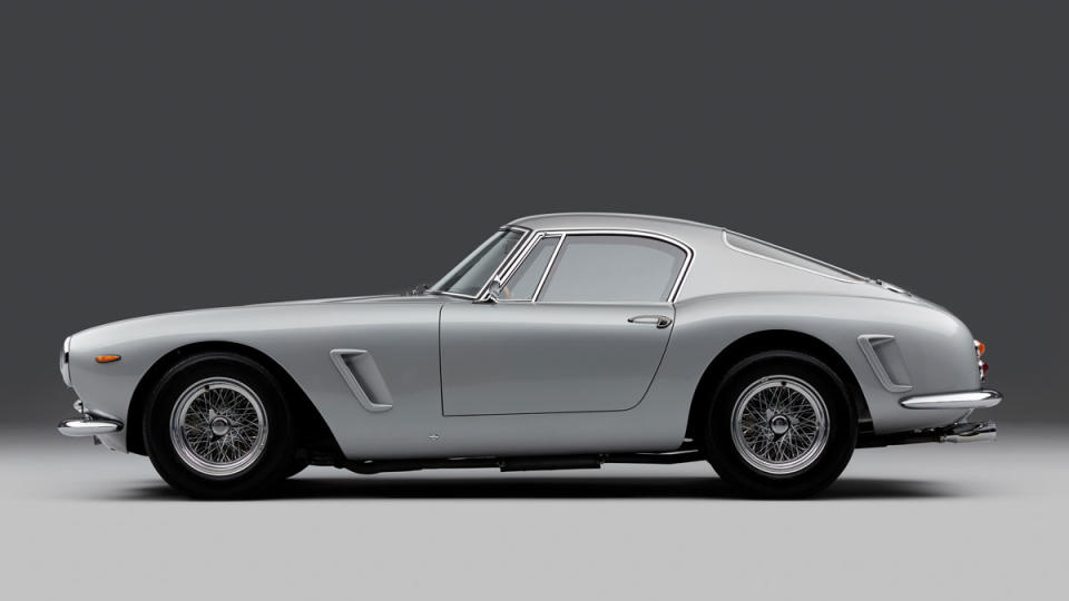 A 1960 Ferrari 250 GT SWB Berlinetta.