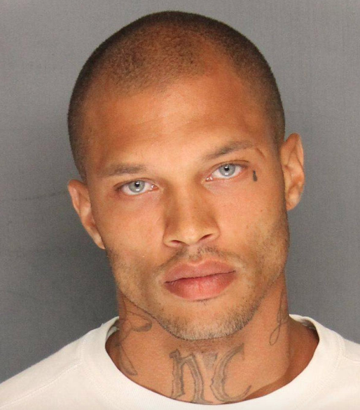 Jeremy Meeks became a viral sensation in 2014 (Picture: Stockton Police Department)