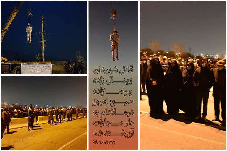 La ejecución de MajidReza Rahnavard en la ciudad de Mashhad.