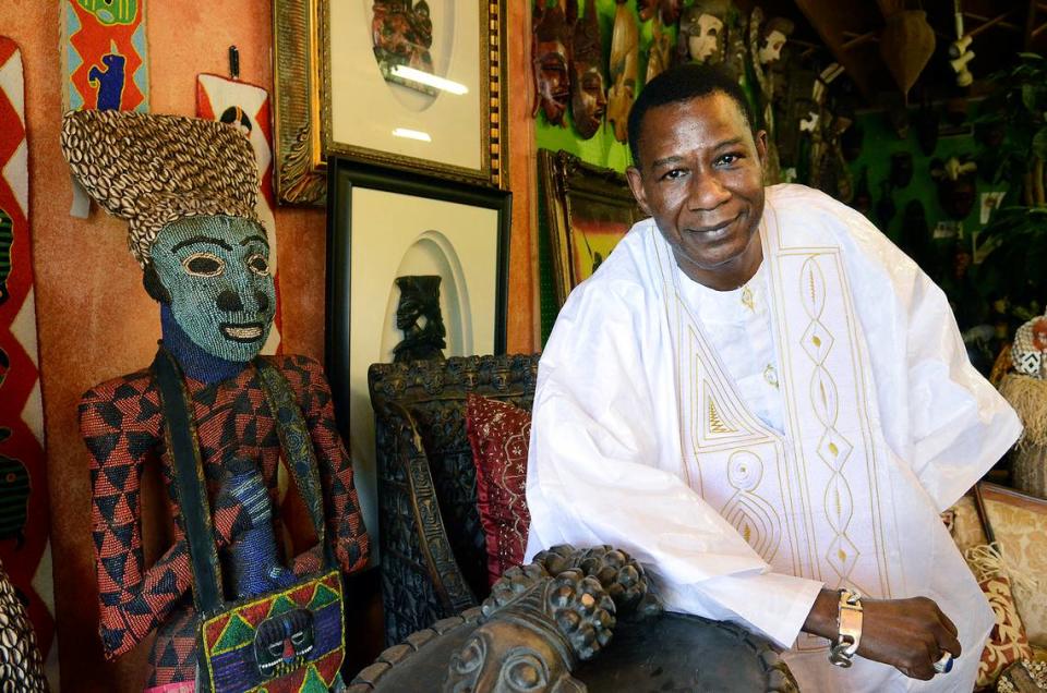 Senegal native Papa S. NDiaye, shown in 2015, started Charlotte’s modern Juneteenth celebration in 1997.