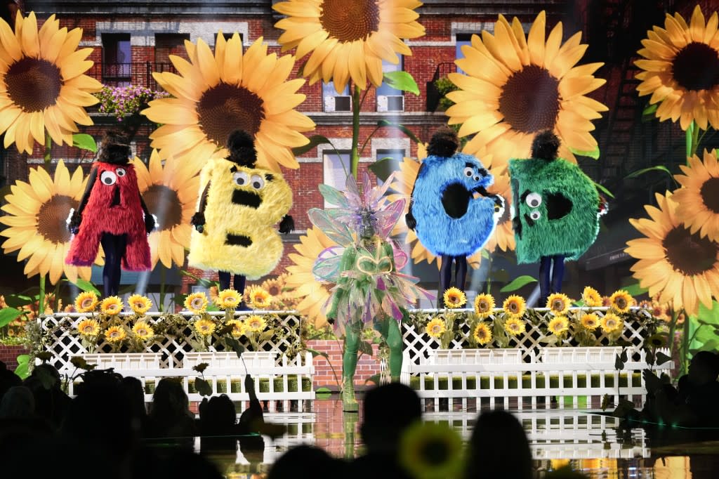 THE MASKED SINGER: Fairy in the “Sesame Street Night” episode of THE MASKED SINGER airing Wednesday, March 15 (8:00-9:01 PM ET/PT) on FOX. CR: Michael Becker/FOX ©2023 FOX Media LLC.