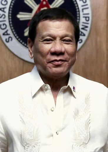 菲律賓總統杜特地說他希望「有用的朋友」發大財   圖：菲律賓總統府提供　版權規定：Public Domai