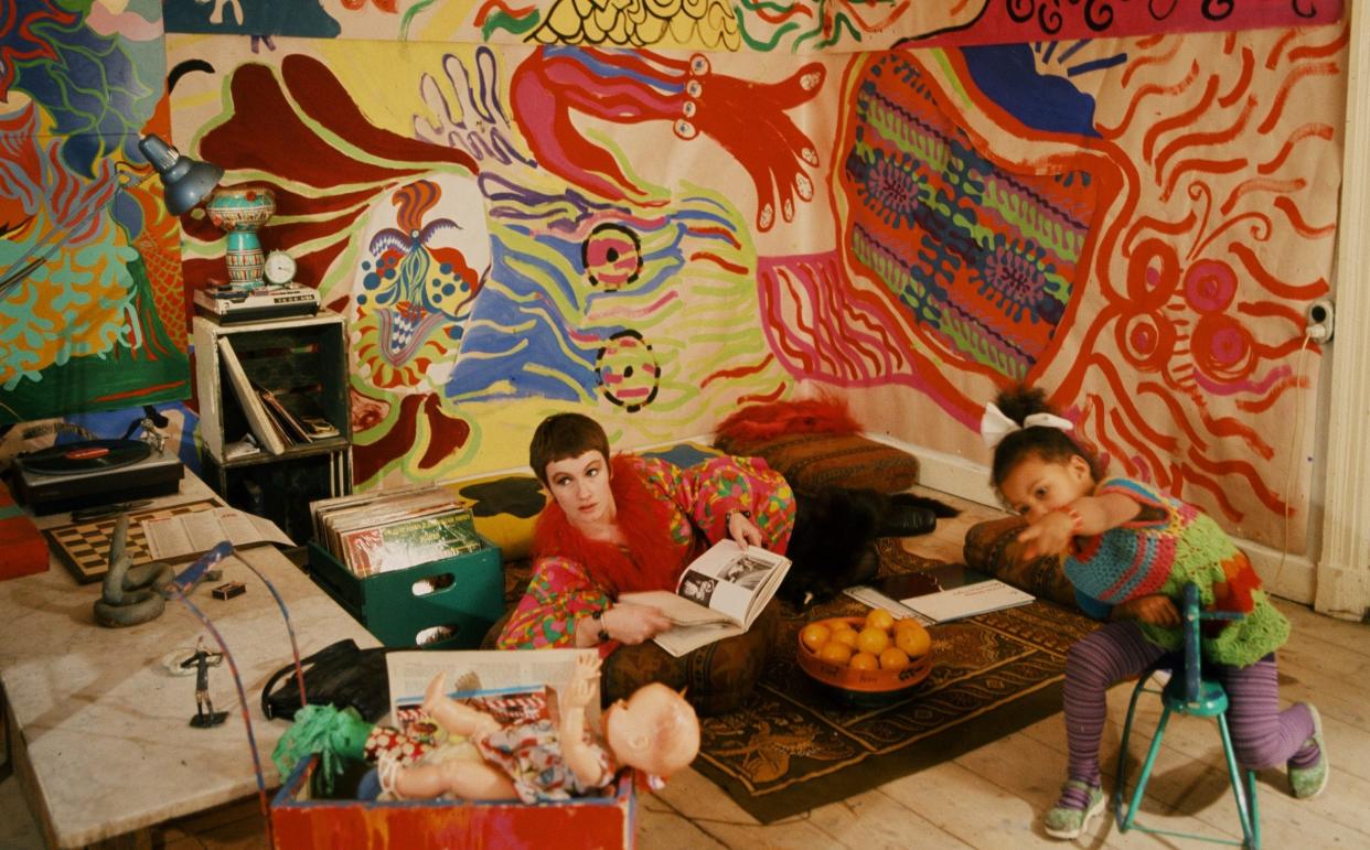  ‘Home is a stage’: Moki and Neneh Cherry at home in Stockholm, 1967 - Sven Åsberg. Courtesy of Estate of Moki Cherry