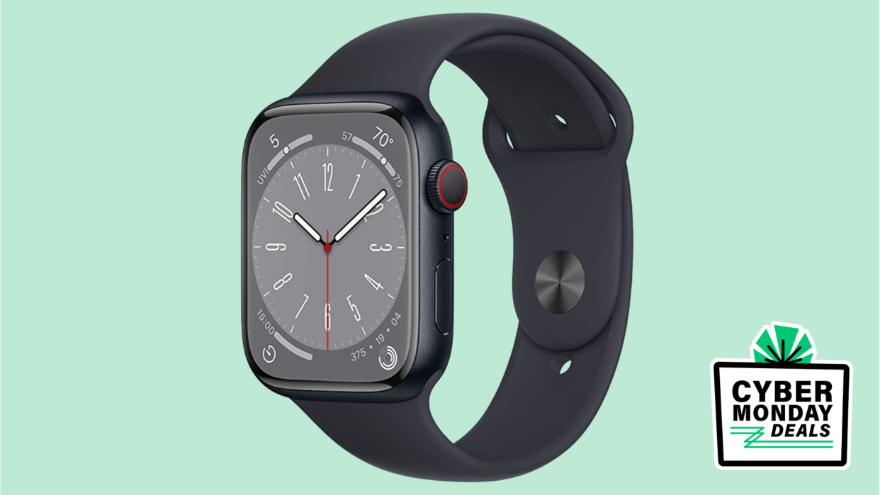 The Apple Watch Series 8 is $50 off at Amazon for Cyber Monday.