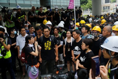 Protest against the extradition bill in Hong Kong