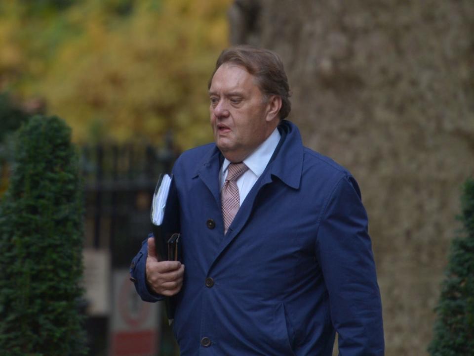 Conservative MP John Hayes arrives in Downing Street, London. (PA Archive)