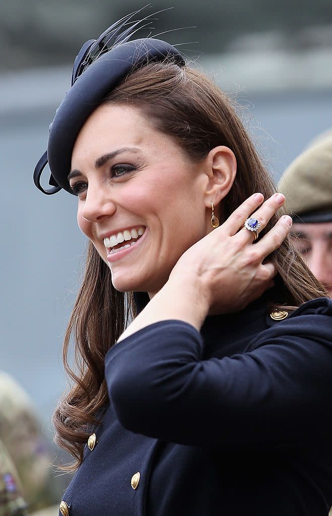 Kate’s engagement ring is the same as Princess Diana's.