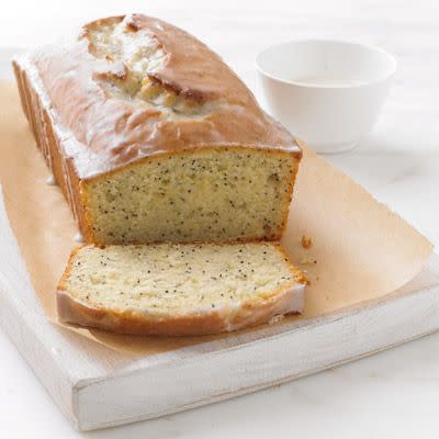 <p>Make this classic muffin flavor into a yummy, sliceable, toastable breakfast treat.</p><p><strong><a href="https://www.countryliving.com/food-drinks/recipes/a33415/lemon-poppy-seed-quick-bread-recipe-wdy1112/" rel="nofollow noopener" target="_blank" data-ylk="slk:Get the recipe;elm:context_link;itc:0;sec:content-canvas" class="link ">Get the recipe</a>.</strong> </p><p><a class="link " href="https://www.amazon.com/USA-Pan-1140LF-Bakeware-Aluminized/dp/B0029JQEIC/?tag=syn-yahoo-20&ascsubtag=%5Bartid%7C10050.g.35246097%5Bsrc%7Cyahoo-us" rel="nofollow noopener" target="_blank" data-ylk="slk:SHOP LOAF PANS;elm:context_link;itc:0;sec:content-canvas">SHOP LOAF PANS</a><br></p>