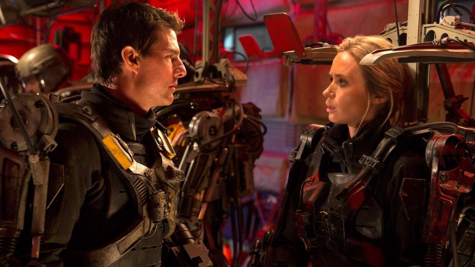 Tom Cruise and Emily Blunt in 'Edge of Tomorrow' (Warner Bros. Pictures)