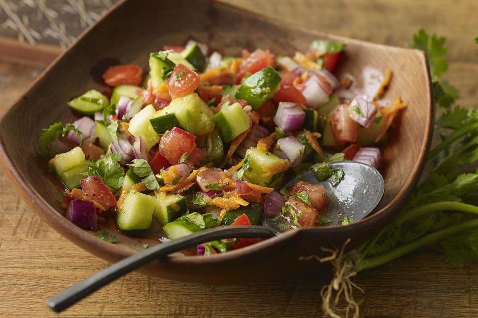 Fresh Tomato and Cucumber Salad