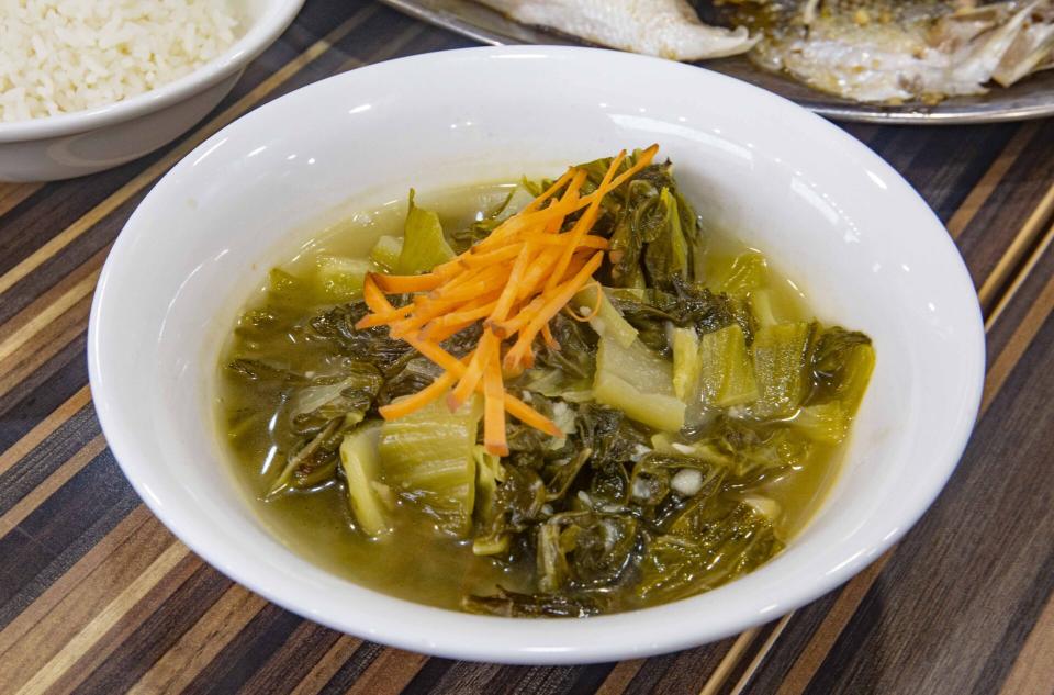 Hoe Nam Bak Kut Teh - Salted vegetables