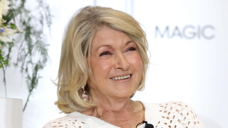 Martha Stewart on stage at event 