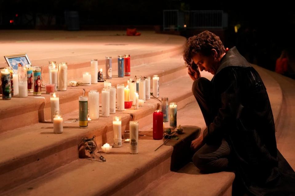 Candles lit for the cinematographer (AP)