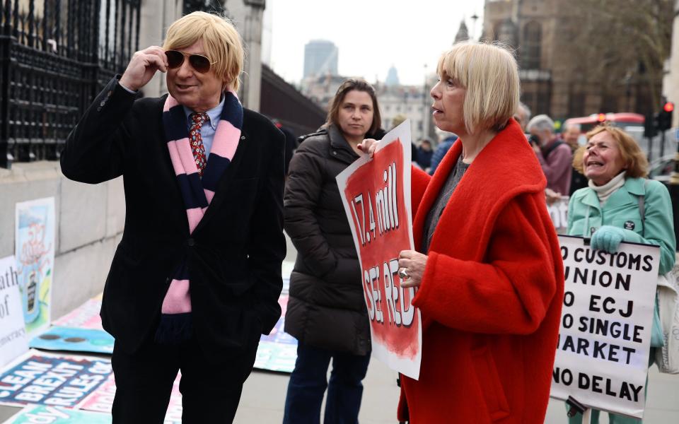 Michael Fabricant in the Dulwich Hamlet F.C scarf - 2019 Getty Images