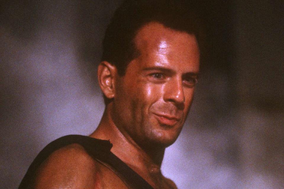 <p>Moviestore/Shutterstock</p> Bruce Willis in <em>Die Hard</em> (1988)