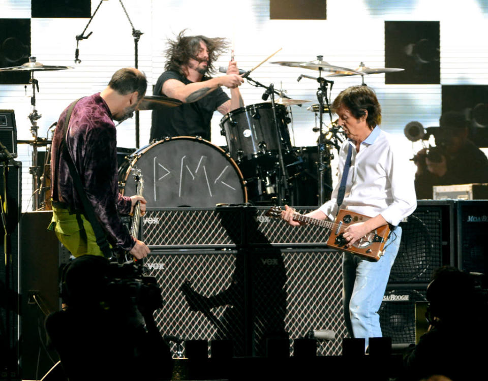 Krist Novoselic, Dave Grohl, Sir Paul McCartney