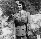 <p>During World War II, White served in the U.S. Army as a member of the American Women's Voluntary Services, as seen in <a href="https://twitter.com/USArmy/status/1477008616423055364" rel="nofollow noopener" target="_blank" data-ylk="slk:this photo shared by the U.S. Army;elm:context_link;itc:0;sec:content-canvas" class="link ">this photo shared by the U.S. Army</a> after her death. She met her first husband Dick Barker, a <a href="https://en.wikipedia.org/wiki/United_States_Army_Air_Forces" rel="nofollow noopener" target="_blank" data-ylk="slk:United States Army Air Forces;elm:context_link;itc:0;sec:content-canvas" class="link ">United States Army Air Forces</a> aircraft pilot, while serving, but the two divorced within a year of the wedding.</p>