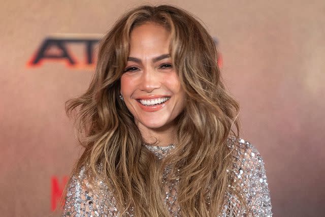 <p>ISAAC ESQUIVEL/EPA-EFE/Shutterstock</p> Jennifer Lopez at a press conference for the movie 'Atlas' in Mexico City, Mexico, 22 May 2024