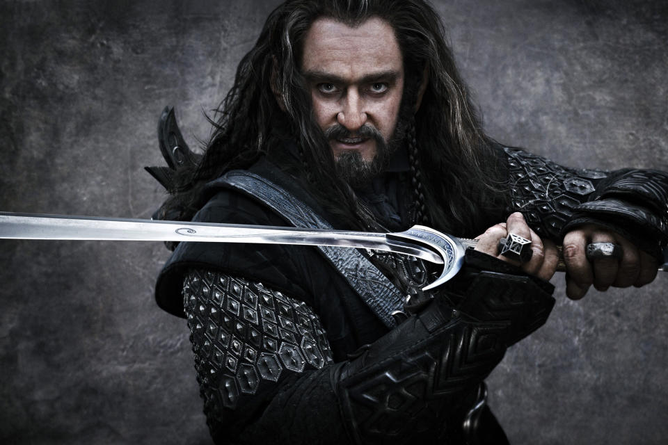 Richard Armitage played Thorin in all three parts of Peter Jackson's Hobbit trilogy. (New Line/Alamy)