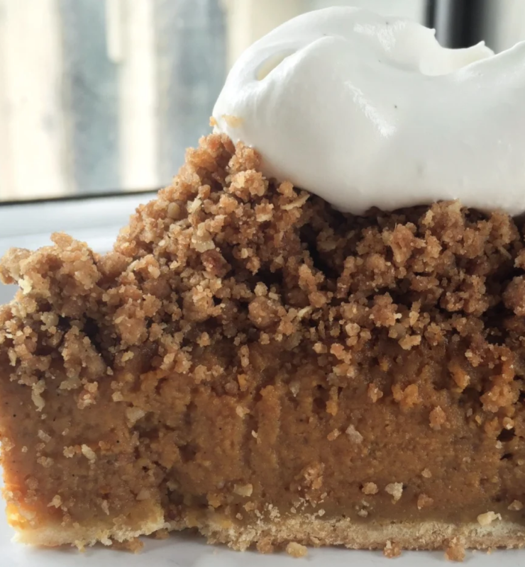 <p>Ben Rayl</p><p>If you haven't found the perfect recipe for this holiday dessert staple, you can stop looking now—because this Jack Daniels pumpkin pie with oat streusel topping is the one. </p><p><strong>Get the recipe: <em><a href="https://parade.com/841169/benrayl/jack-daniels-pumpkin-pie-with-oat-streusel-and-maple-whisky-whipped-cream/" rel="nofollow noopener" target="_blank" data-ylk="slk:Jack Daniels Pumpkin Pie with Oat Streusel and Maple Whiskey Whipped Cream;elm:context_link;itc:0;sec:content-canvas" class="link rapid-noclick-resp">Jack Daniels Pumpkin Pie with Oat Streusel and Maple Whiskey Whipped Cream</a></em></strong></p>