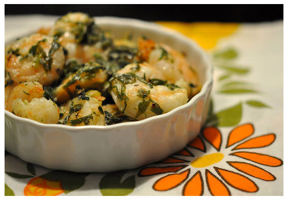 Baked Shrimp With Herbs