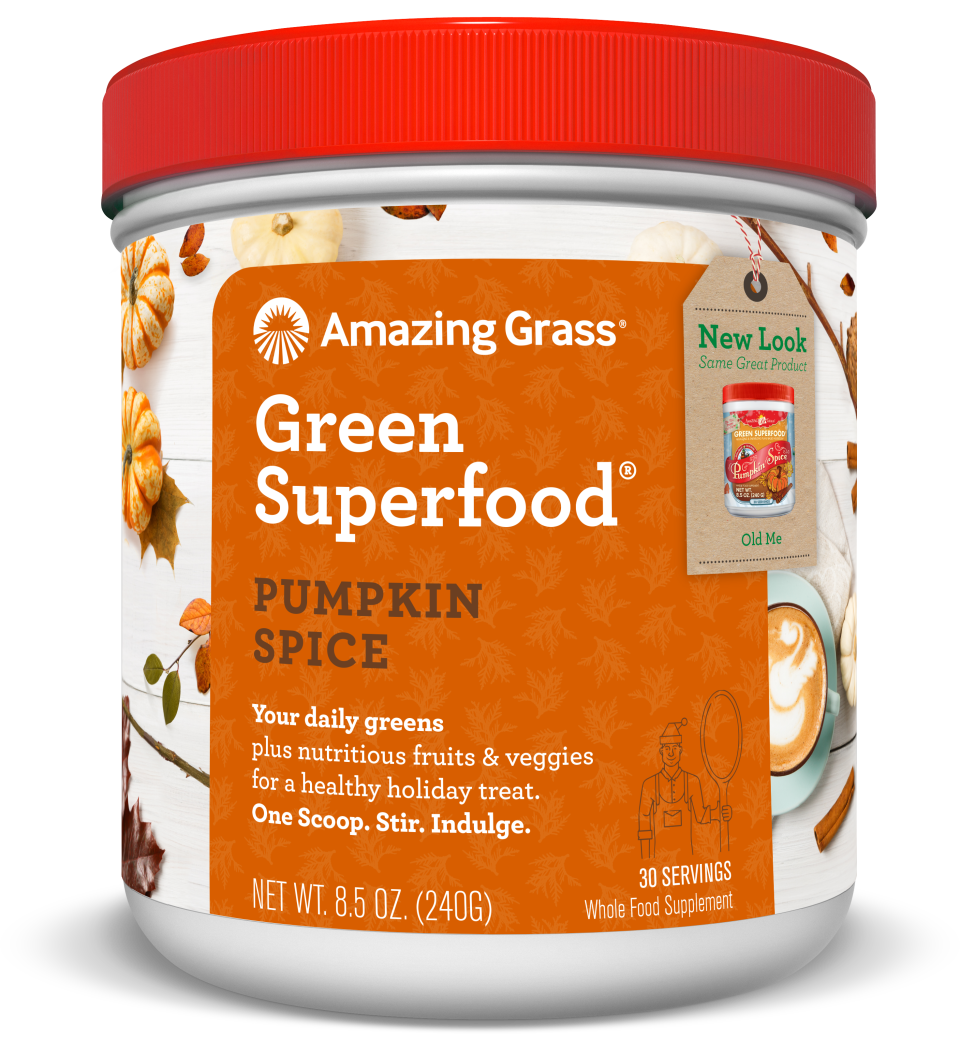 11) Green SuperFood Pumpkin Spice