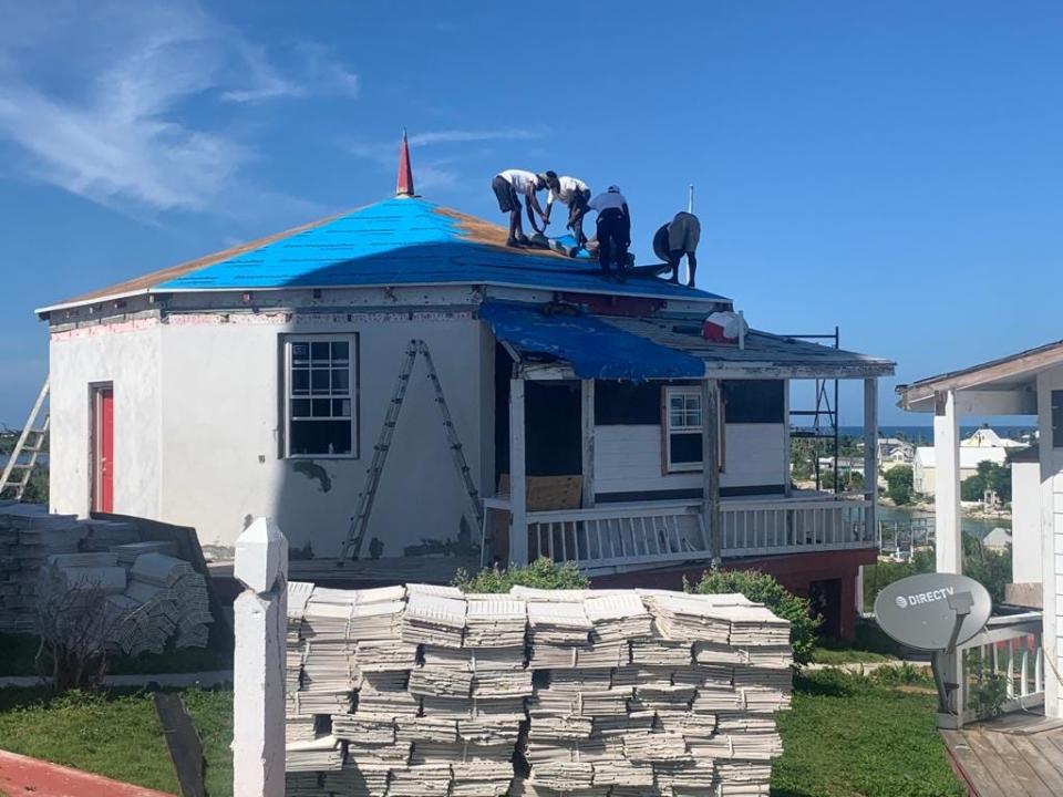 Lighthouse keepers Jackson Blatch and Jeffery Forbes Jr. each have an octagonal house at the base of the lighthouse that is provided by the Bahamian government. The historic Keepers’ Quarters, which date to 1863, were severely damaged by Hurricane Dorian, but have been restored.