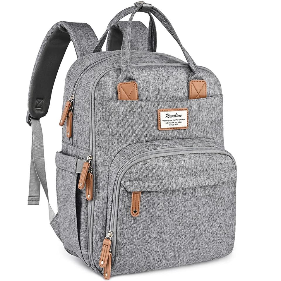 Backpack diaper bag