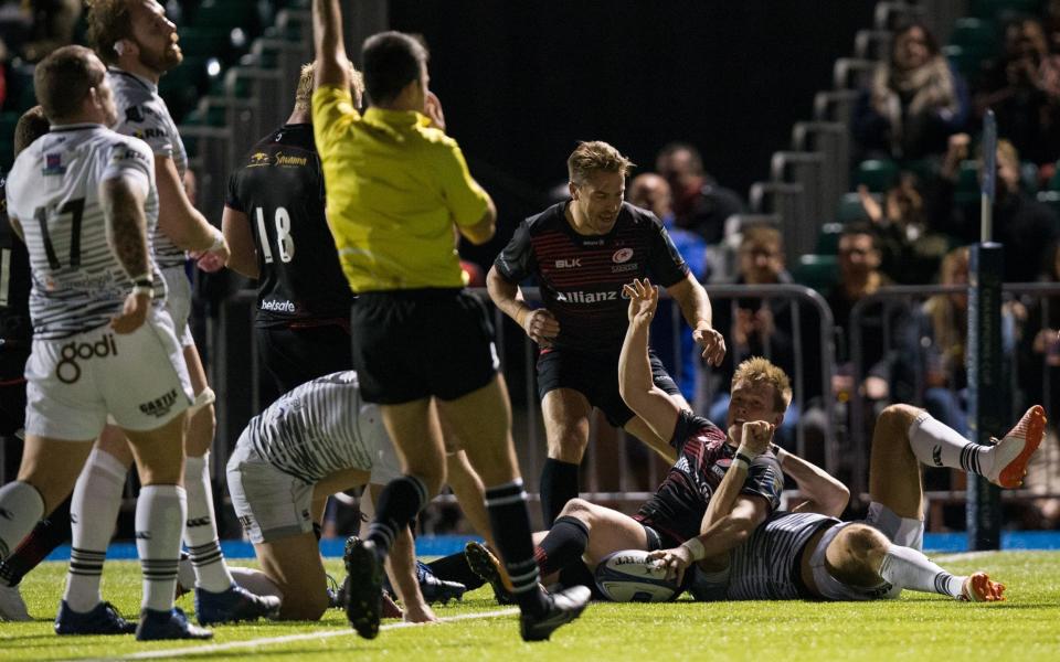 Saracens were made to work hard for their victory - CameraSport