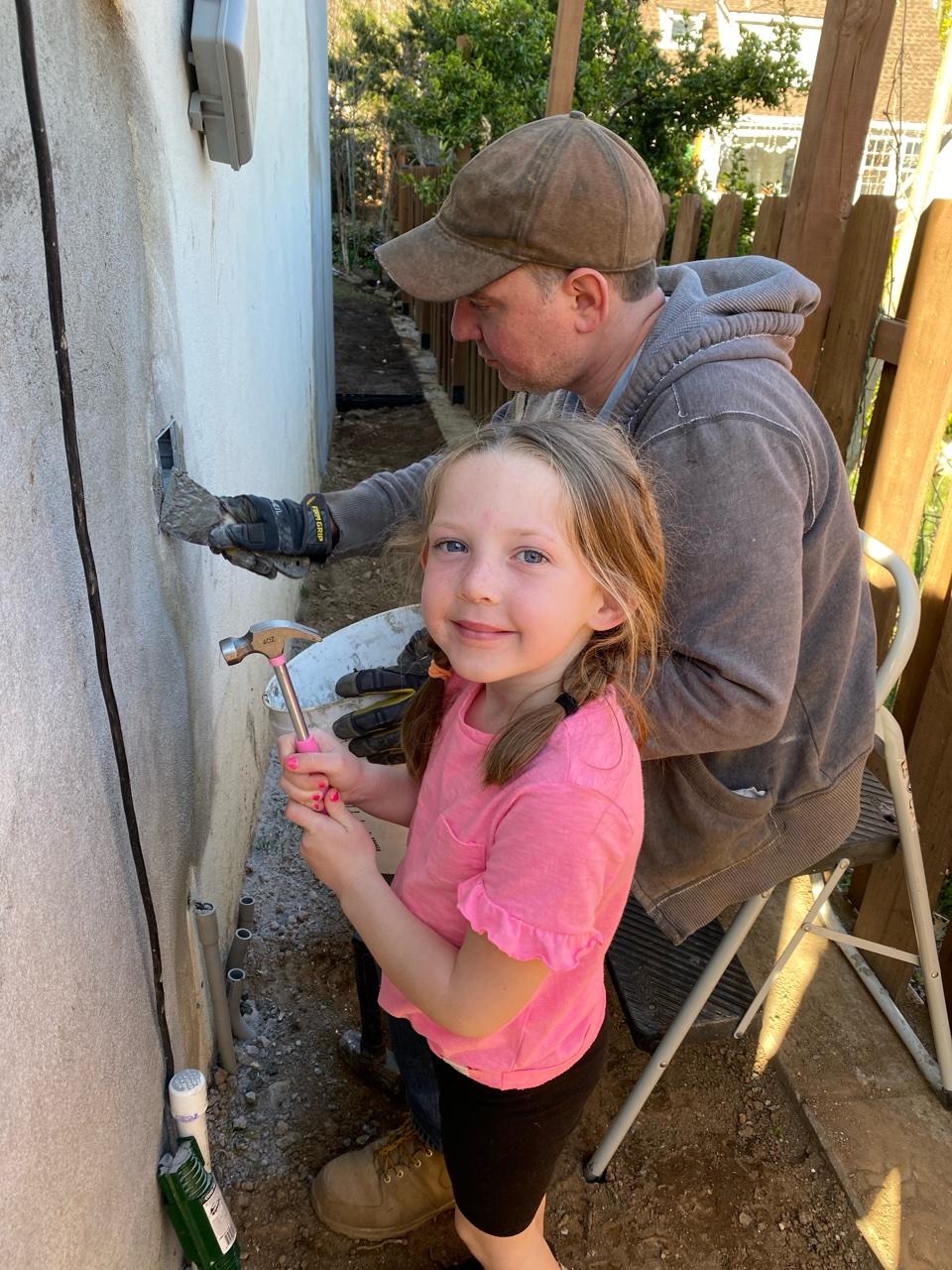 Dylan Murray with his 5-year-old daughter, Harper, who will attend her first Take Our Daughters and Sons to Work Day this year. (Photo: Dylan Murray)