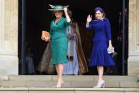 <p>Her mother Susan Barrantes carried the Manolo Blahnik clutch at the <a rel="nofollow noopener" href="https://www.goodhousekeeping.com/life/relationships/g21966262/sarah-ferguson-prince-andrew-wedding/" target="_blank" data-ylk="slk:Duke and Duchess of York's wedding;elm:context_link;itc:0;sec:content-canvas" class="link ">Duke and Duchess of York's wedding</a> in back in 1986. Susan sadly passed away in car accident in 1998, so it served as a special tribute to Eugenie's maternal grandmother.</p>