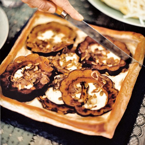 Savory Ricotta-Squash Tart