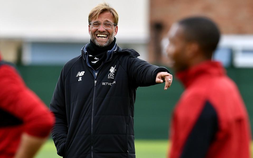 Liverpool manager Jurgen Klopp returned to the club’s training ground on Thursday after illness