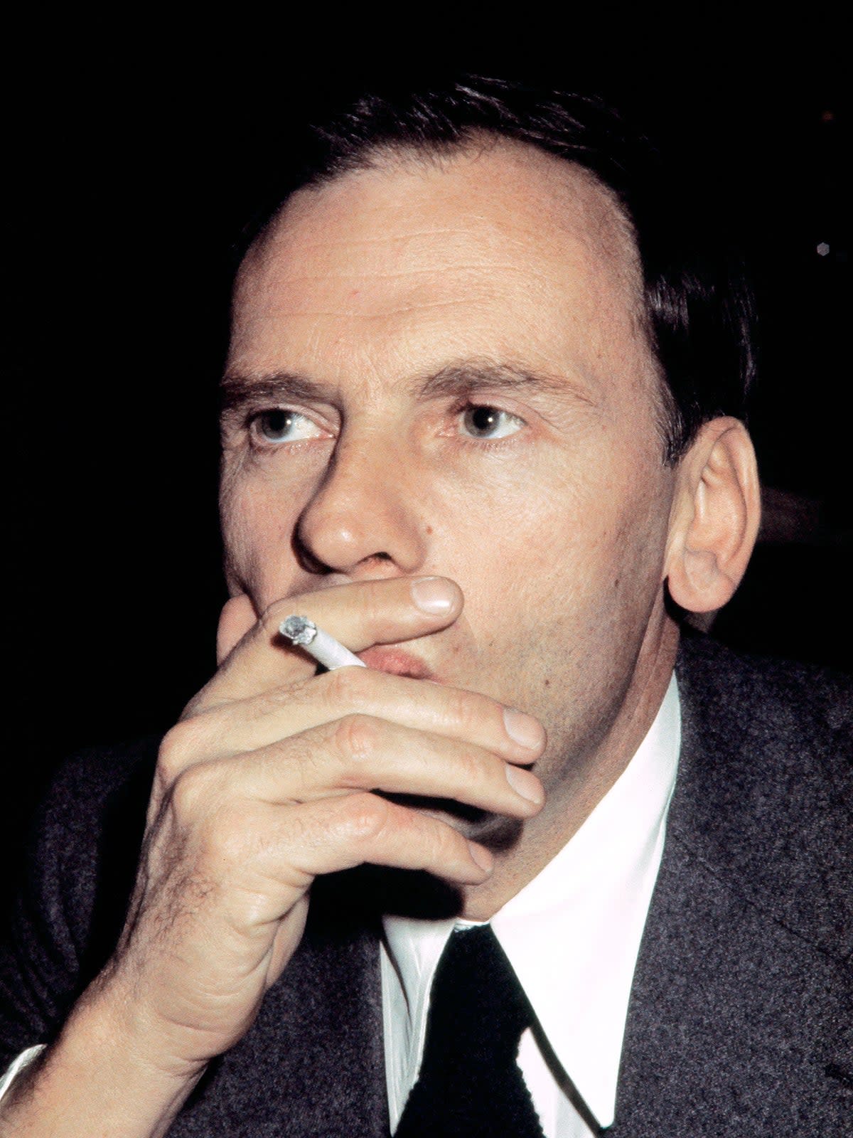 Reluctant star: Trintignant in 1975, shortly before retreating from the spotlight  (AFP/Getty)