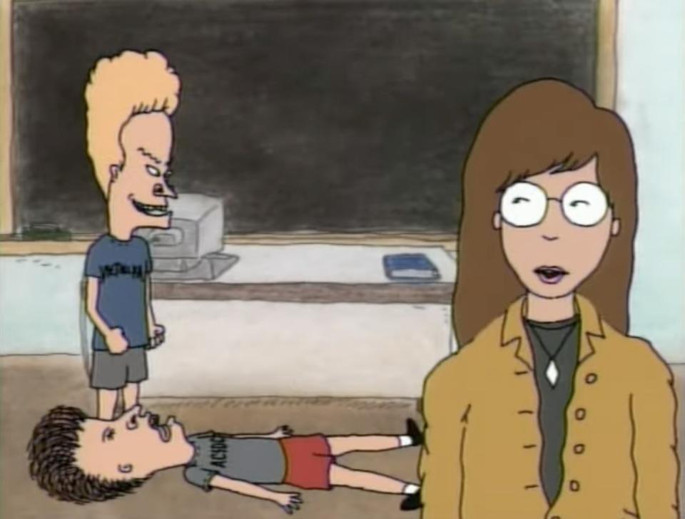 Daria on Beavis and Butthead