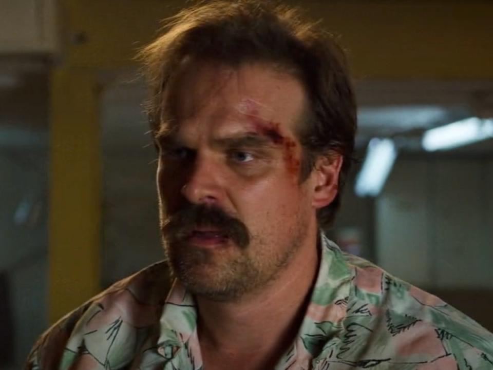 David Harbour in ‘Stranger Things’ (Netflix)