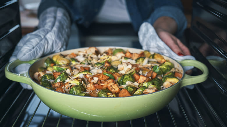 Casserole with lots of vegetables