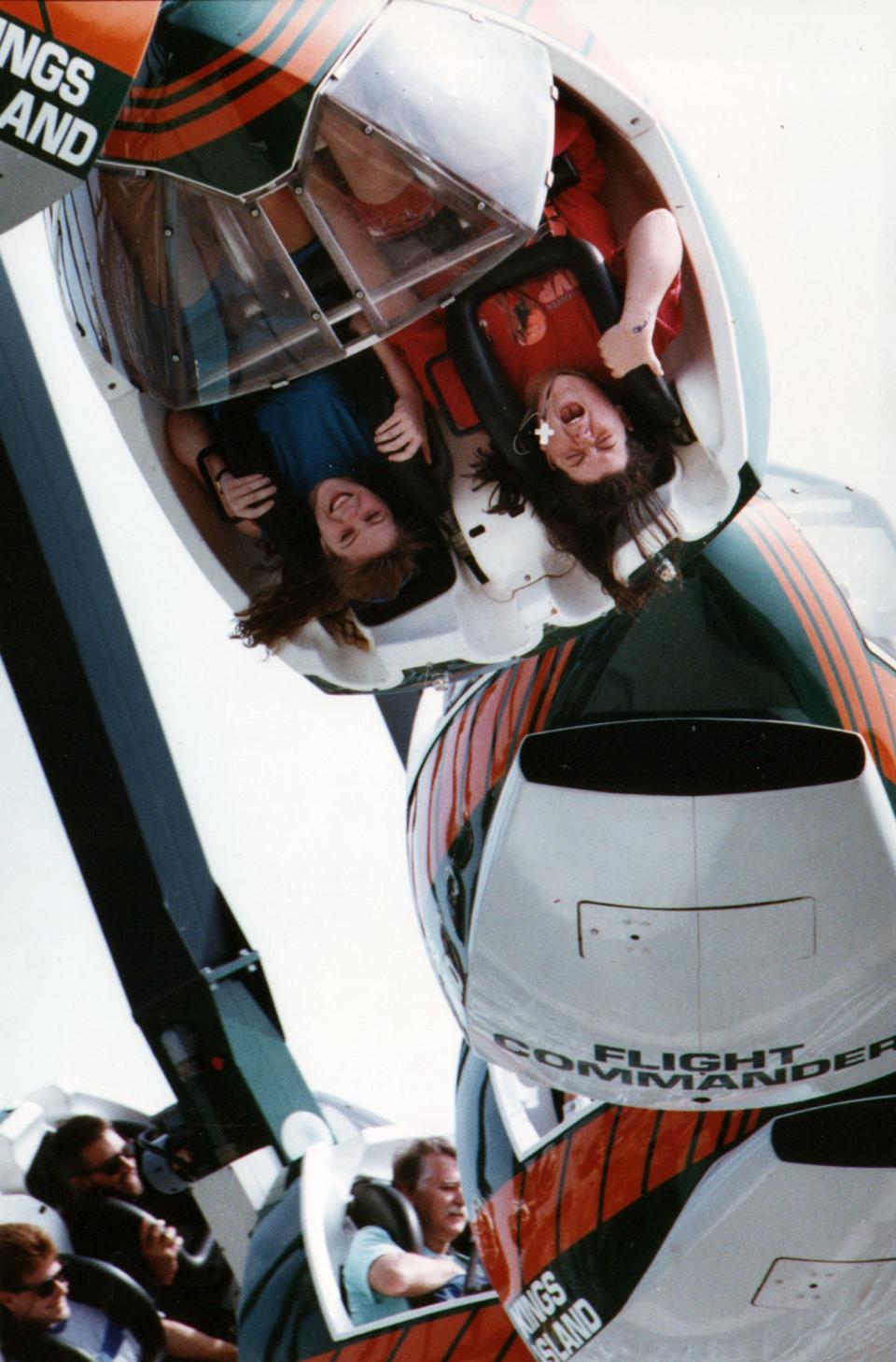 On April 11, 1992, the Flight Commander took to the air for the first time since Candy Taylor fell from the ride and was killed at Kings Island.